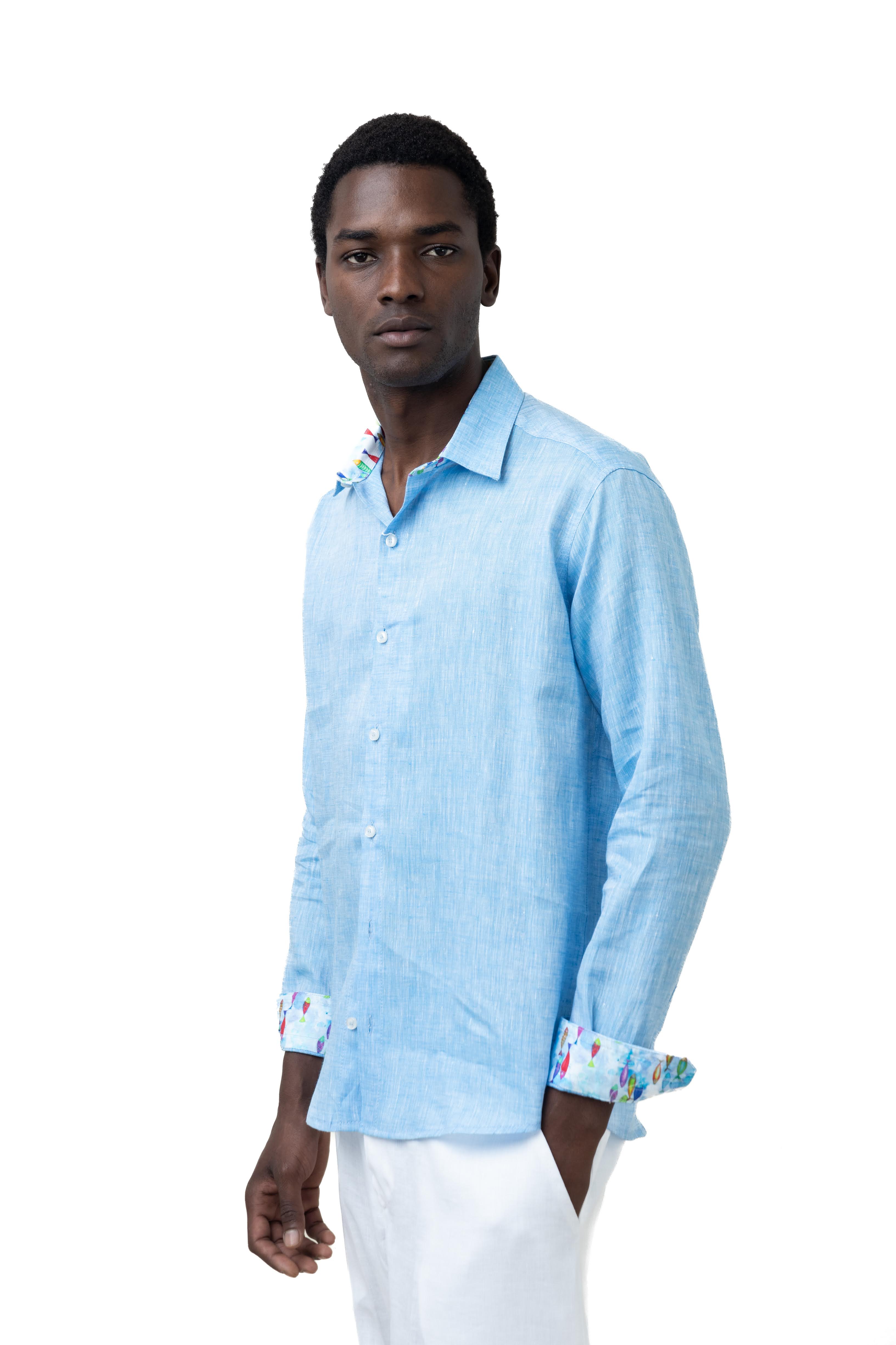 Ralph lauren linen shirt slim fit best sale