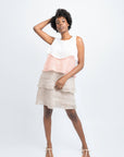 OLIVIA SHORT LINEN DRESS