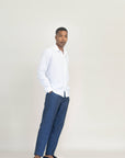 POSILLIPO LONG LINEN TROUSERS