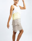 OLIVIA SHORT LINEN DRESS