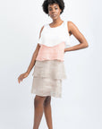 OLIVIA SHORT LINEN DRESS