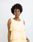 OLIVIA SHORT LINEN DRESS